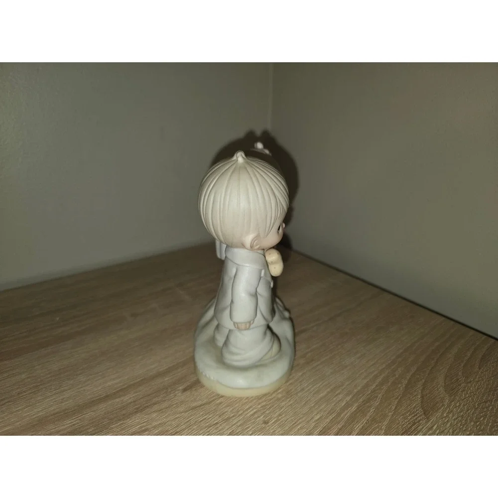 Precious Moments 1979 The Lord Bless You and Keep You Wedding Figurine E-3114 - Picture 2 of 5